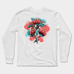 Between flowers and lizards Long Sleeve T-Shirt